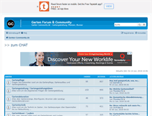 Tablet Screenshot of garten-community.de